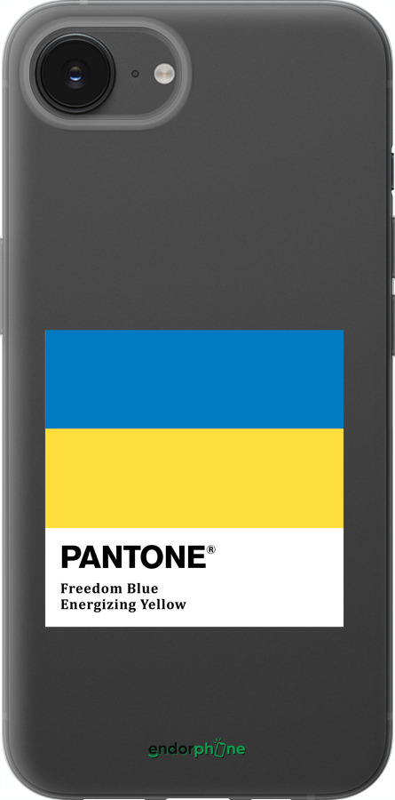 Силиконовый чехол Прапор Пантон для Apple iPhone 16e - 5275u-3971 изображение 