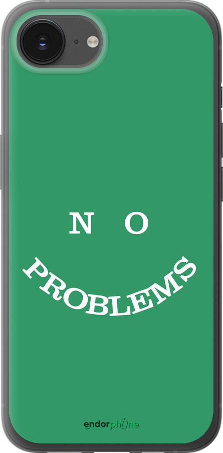 Силіконовий чехол No Problems для Apple iPhone SE 4 - 5573u-3652 изображение 
