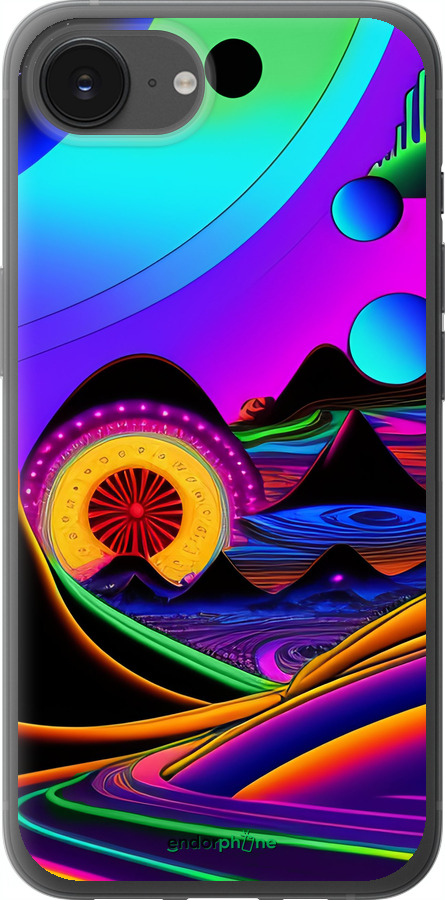 Силіконовий чехол Абстракція v3 для Apple iPhone 16e - 5620u-3971 изображение 