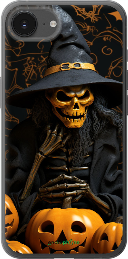 Силиконовый чехол Halloween 2 для Apple iPhone 16e - 5654u-3971 изображение 
