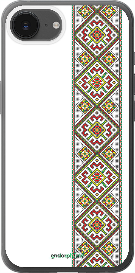 Силиконовый чехол Вышиванка 8 для Apple iPhone 16e - 574u-3971 изображение 