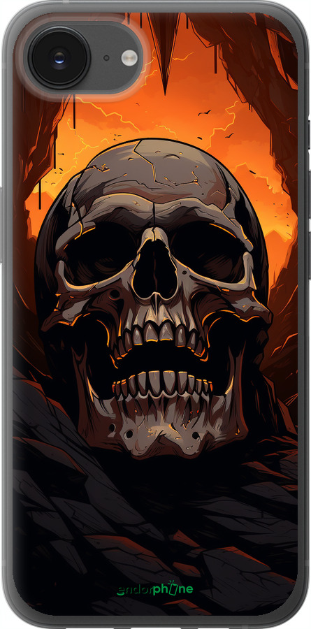 Силіконовий чехол Черв пещері для Apple iPhone SE 4 - 5959u-3652 изображение 