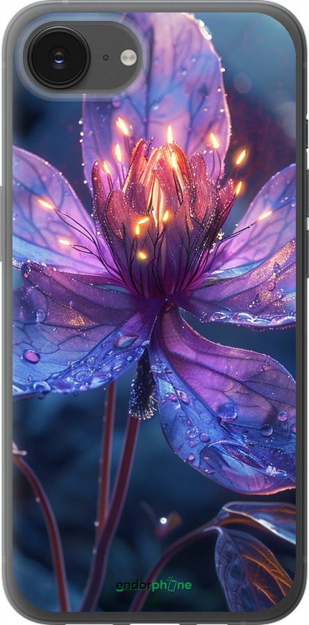 Силиконовый чехол Магический цветок для Apple iPhone SE 4 - 6038u-3652 изображение 