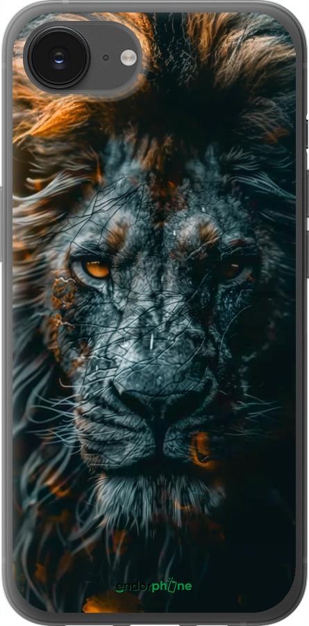 Силіконовий чехол Лев у сутінках для Apple iPhone SE 4 - 6154u-3652 изображение 