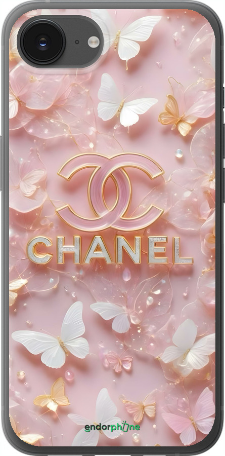 Силиконовый чехол Шанель для Apple iPhone SE 4 - 6366u-3652 изображение 