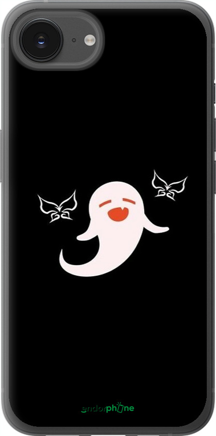 Силиконовый чехол Genshin Impact Ху Тао Искусство духа-призрака для Apple iPhone 16e - 6534u-3971 изображение 