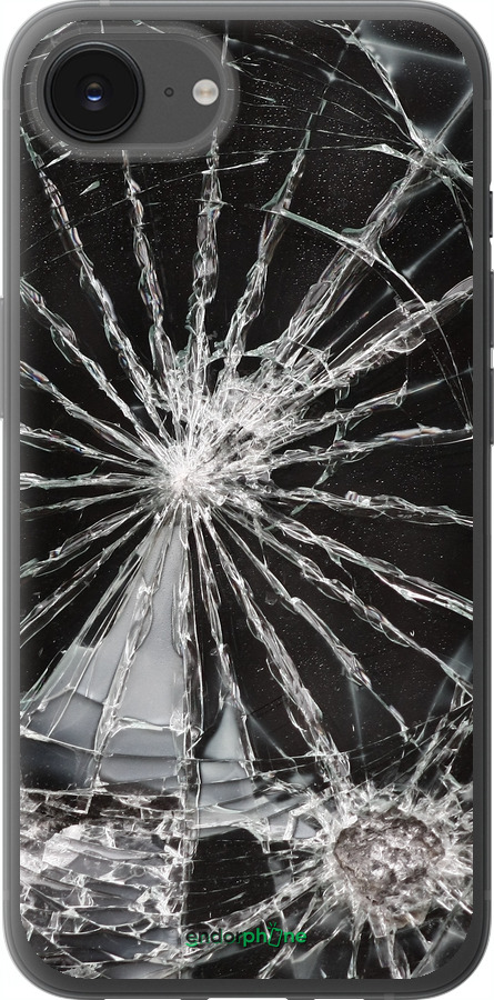 Силиконовый чехол Glass для Apple iPhone SE 4 - 6608u-3652 изображение 