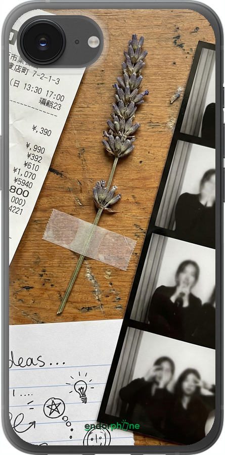 Силиконовый чехол Aesthetic Scrapbook Collage для Apple iPhone 16e - 6773u-3971 изображение 