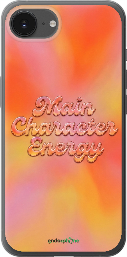 Силіконовий чехол Aura Gradient Main Character Energy Aesthetic Y2K для Apple iPhone SE 4 - 6783u-3652 изображение 