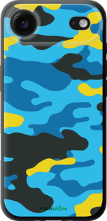 TPU чехол Желто-голубой камуфляж для Apple iPhone 17 AIR - 1084b-4032 изображение 