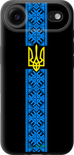 TPU чехол Тризуб в вышиванке для Apple iPhone 17 AIR - 1158b-4032 изображение 