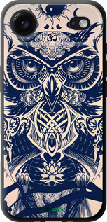 TPU чехол Узорчатая сова для Apple iPhone 17 AIR - 4000b-4032 изображение 