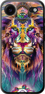 TPU чехол Люмінесцентний лев для Apple iPhone 17 AIR - 4037b-4032 изображение 