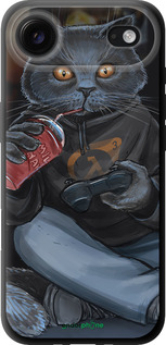 TPU чехол gamer cat для Apple iPhone 17 AIR - 4140b-4032 изображение 