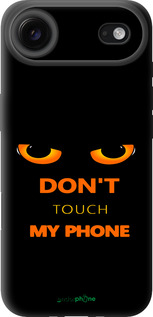 TPU чехол Don't touch the phone для Apple iPhone 17 AIR - 4261b-4032 изображение 