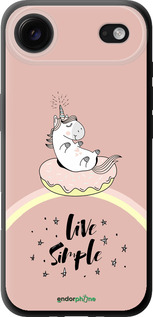 TPU чехол Единорожка в пончике для Apple iPhone 17 AIR - 4282b-4032 изображение 
