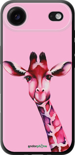 TPU чехол Розовая жирафа для Apple iPhone 17 AIR - 4441b-4032 изображение 