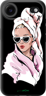 TPU чехол Девушка в очках 2 для Apple iPhone 17 AIR - 4714b-4032 изображение 