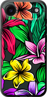 TPU чехол Тропические цветы 1 для Apple iPhone 17 AIR - 4753b-4032 изображение 