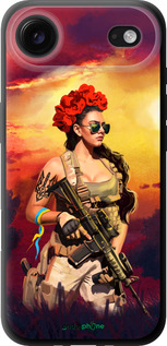 TPU чехол Українка зі зброєю  для Apple iPhone 17 AIR - 5316b-4032 изображение 