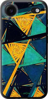 TPU чехол Арт, абстракция, желтый, синий для Apple iPhone 17 AIR - 5382b-4032 изображение 