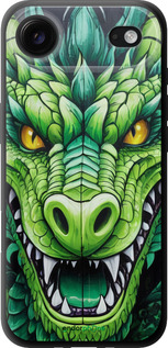 TPU чехол Зелёный дракон для Apple iPhone 17 AIR - 5816b-4032 изображение 