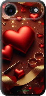 TPU чехол Сердечки v3 для Apple iPhone 17 AIR - 5833b-4032 изображение 