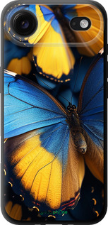 TPU чехол Желто-голубые бабочки для Apple iPhone 17 AIR - 6046b-4032 изображение 