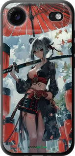 TPU чехол Гейша-воїн для Apple iPhone 17 AIR - 6124b-4032 изображение 