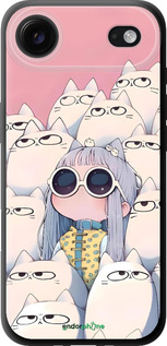 TPU чехол Малышка с котами для Apple iPhone 17 AIR - 6295b-4032 изображение 