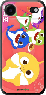 TPU чехол Бейби Шаркс для Apple iPhone 17 AIR - 6305b-4032 изображение 