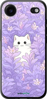 TPU чехол Котик в цветах для Apple iPhone 17 AIR - 6390b-4032 изображение 