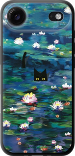 TPU чехол Чехол с изображением водяных лилий Моне и кошек для Apple iPhone 17 AIR - 6399b-4032 изображение 