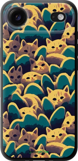 TPU чехол С изображением кошек для Apple iPhone 17 AIR - 6429b-4032 изображение 