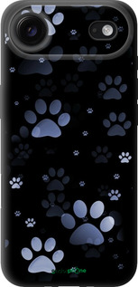 TPU чехол С синими отпечатками лап для Apple iPhone 17 AIR - 6441b-4032 изображение 