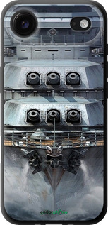 TPU чехол Линкор, world of tanks, wargaming, военный корабль для Apple iPhone 17 AIR - 6453b-4032 изображение 