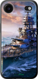 TPU чехол Военный корабль, world of tanks, wargaming для Apple iPhone 17 AIR - 6461b-4032 изображение 