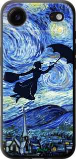 TPU чехол С изображением Мэри Поппинс «Звездная ночь» для Apple iPhone 17 AIR - 6487b-4032 изображение 