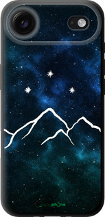 TPU чехол Горы и звезды нарисованы на фоне галактики для Apple iPhone 17 AIR - 6490b-4032 изображение 