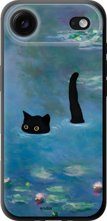 TPU чехол С изображением кота и водяной лилии Monet для Apple iPhone 17 AIR - 6519b-4032 изображение 