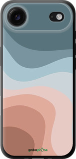 TPU чехол С синими и розовыми волнами в стиле ретро для Apple iPhone 17 AIR - 6532b-4032 изображение 