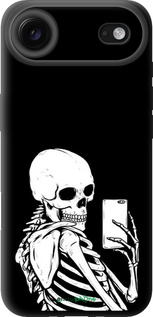 TPU чехол Скелет робить Selfie для Apple iPhone 17 AIR - 6535b-4032 изображение 