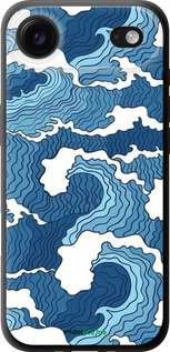 TPU чехол Абстрактный рисунок морских волн для Apple iPhone 17 AIR - 6538b-4032 изображение 