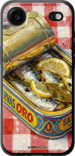 TPU чехол Vintage Sardine Tin Phone для Apple iPhone 17 AIR - 6772b-4032 изображение 