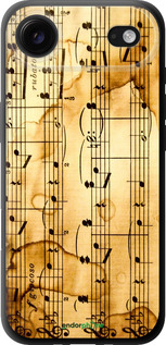 TPU чехол Ноты для Apple iPhone 17 AIR - 905b-4032 изображение 