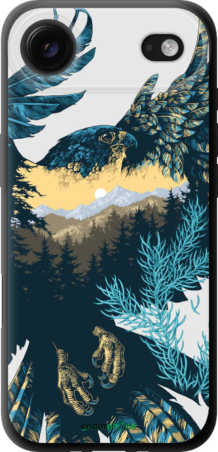 TPU чехол Арт-орел на фоні природи для Apple iPhone 17 AIR - 3983b-4032 изображение 