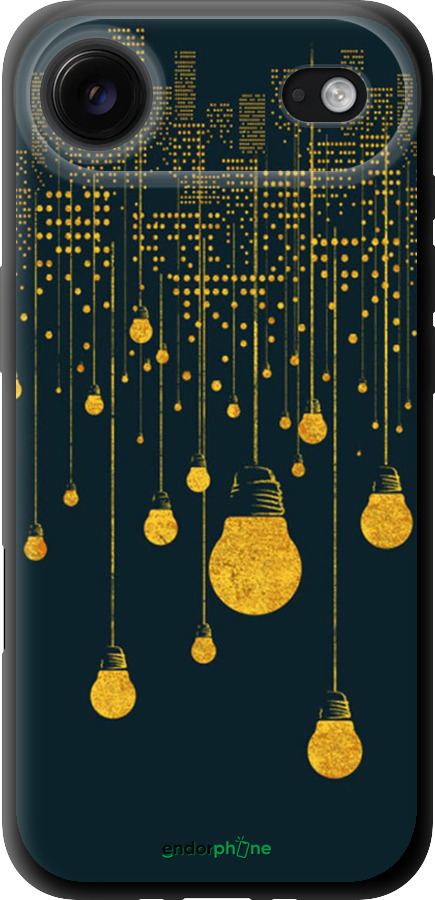 TPU чехол Иллюстрация ночного города для Apple iPhone 17 AIR - 4162b-4032 изображение 