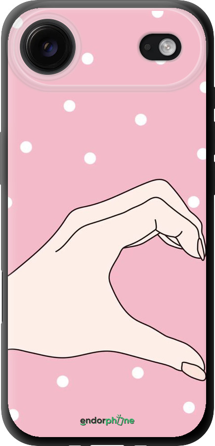 TPU чехол Половинка сердца для Apple iPhone 17 AIR - 4340b-4032 изображение 