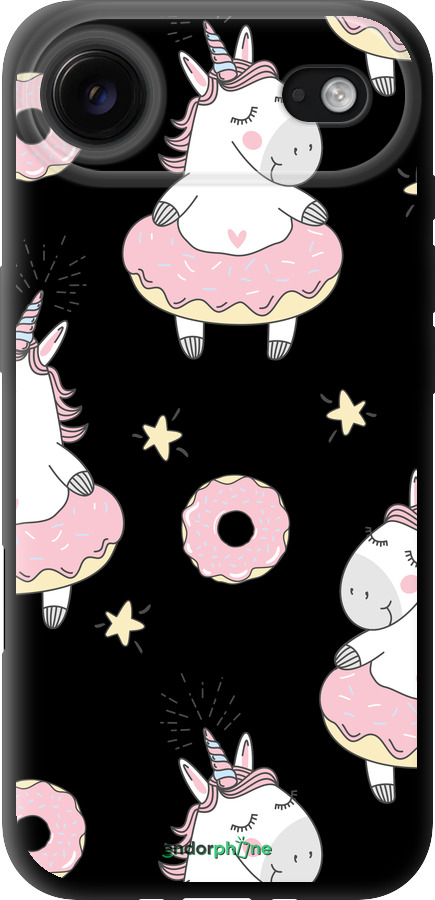 TPU чехол Единорожки для Apple iPhone 17 AIR - 4659b-4032 изображение 