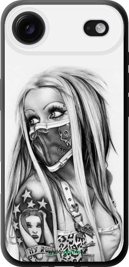 TPU чехол Biohazard  8 для Apple iPhone 17 AIR - 4824b-4032 изображение 